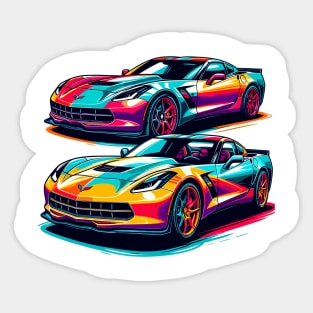 Corvette Sticker